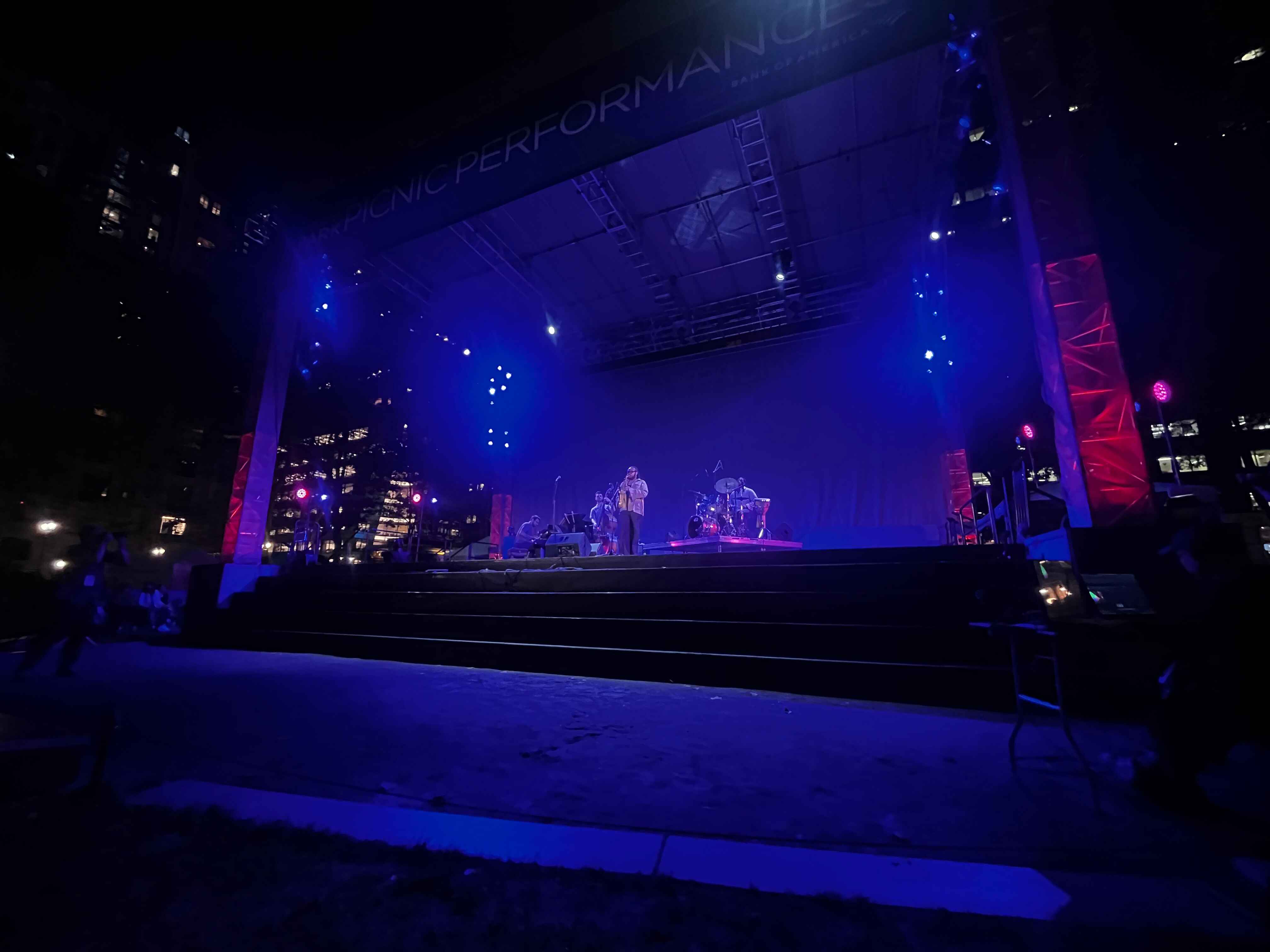 Have worked on the summer stage at Bryant Park, preparing the site for various events including dances, bands and opera.